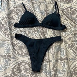 Hollister navy bikini
